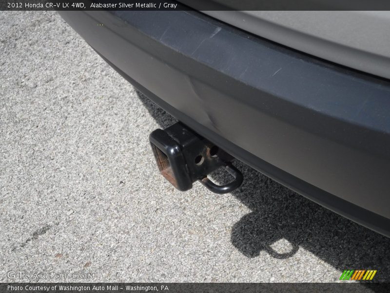 Alabaster Silver Metallic / Gray 2012 Honda CR-V LX 4WD