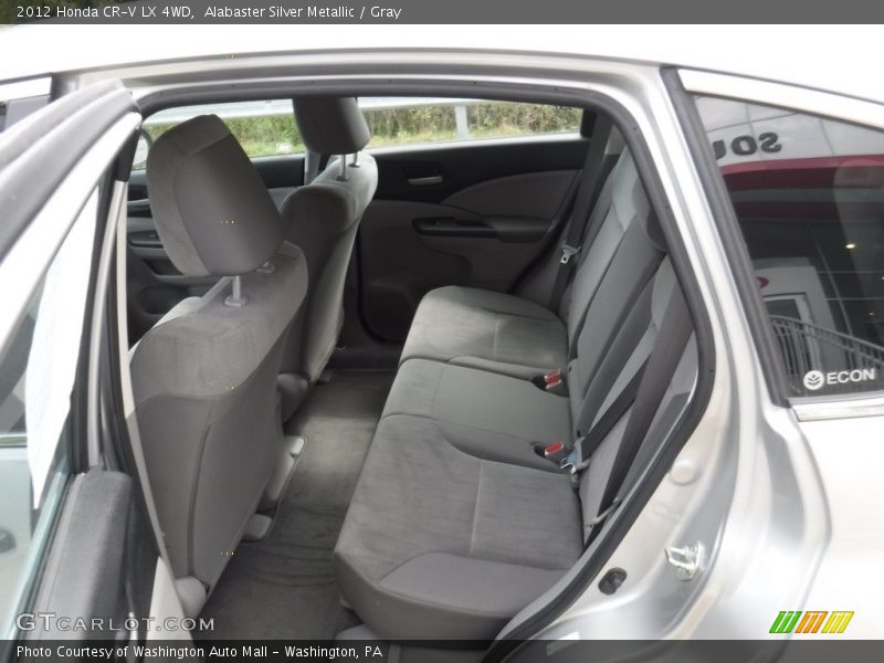 Alabaster Silver Metallic / Gray 2012 Honda CR-V LX 4WD
