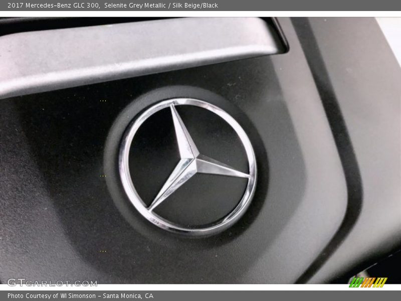 Selenite Grey Metallic / Silk Beige/Black 2017 Mercedes-Benz GLC 300