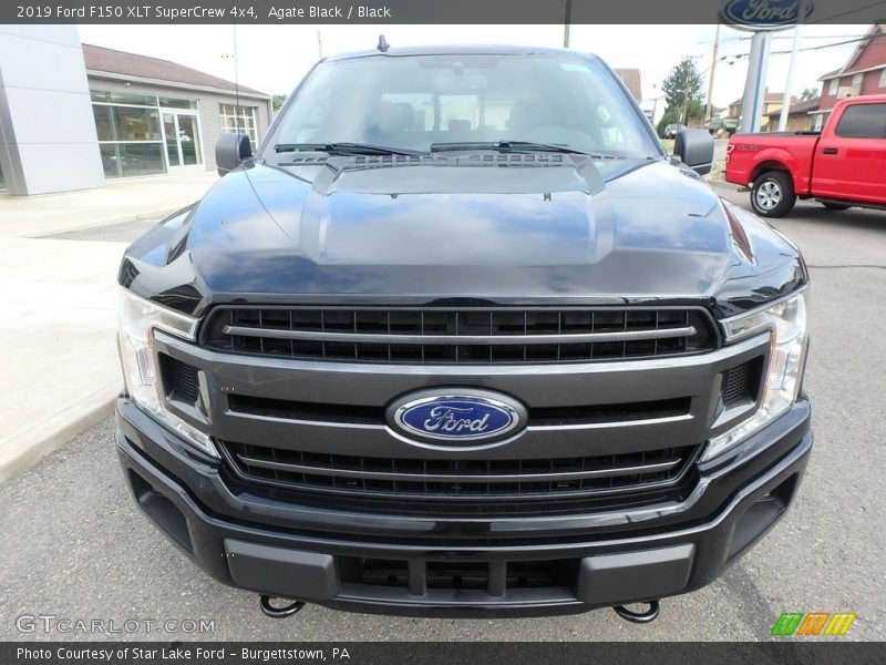 Agate Black / Black 2019 Ford F150 XLT SuperCrew 4x4