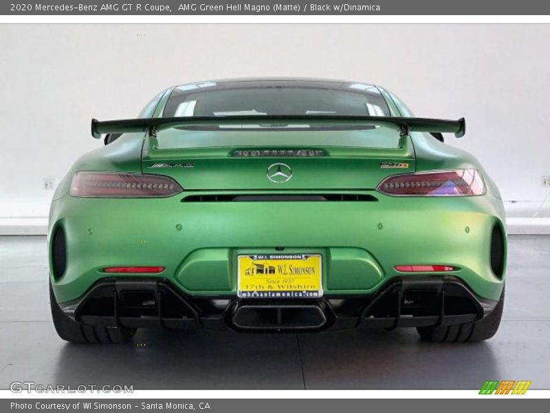 AMG Green Hell Magno (Matte) / Black w/Dinamica 2020 Mercedes-Benz AMG GT R Coupe