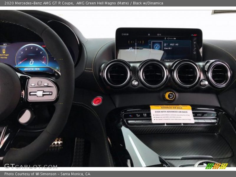 AMG Green Hell Magno (Matte) / Black w/Dinamica 2020 Mercedes-Benz AMG GT R Coupe