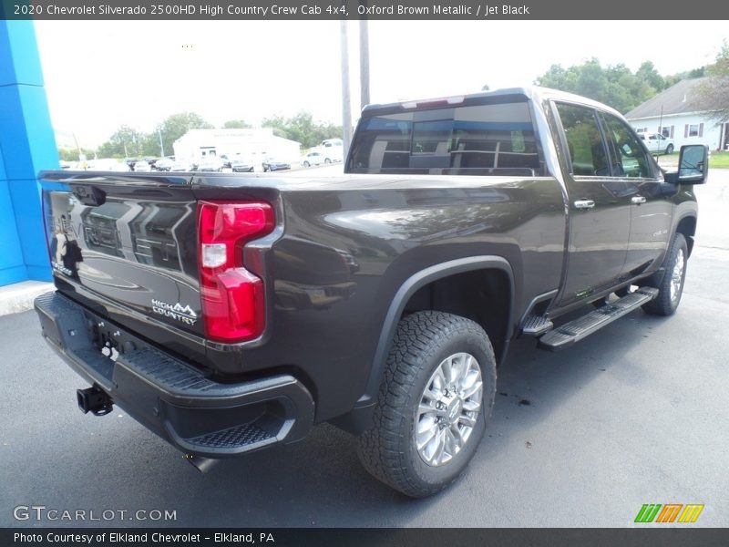 Oxford Brown Metallic / Jet Black 2020 Chevrolet Silverado 2500HD High Country Crew Cab 4x4