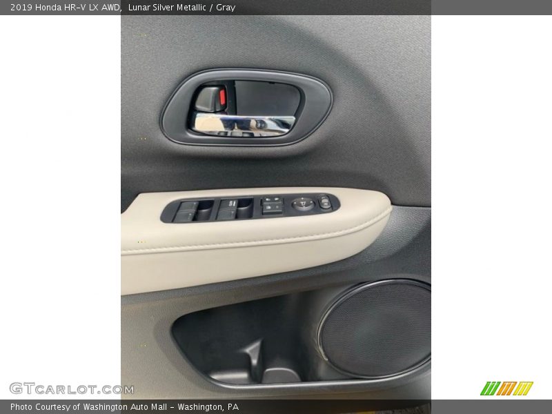 Lunar Silver Metallic / Gray 2019 Honda HR-V LX AWD