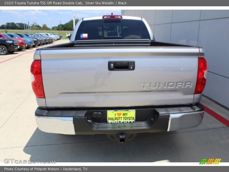 Silver Sky Metallic / Black 2020 Toyota Tundra TSS Off Road Double Cab