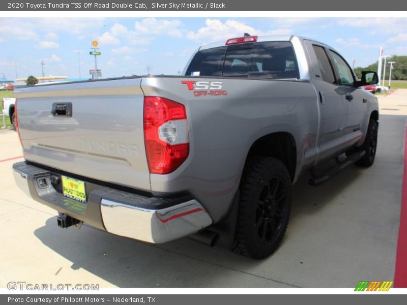 Silver Sky Metallic / Black 2020 Toyota Tundra TSS Off Road Double Cab