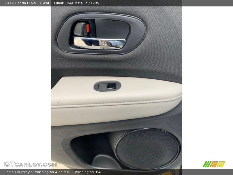 Lunar Silver Metallic / Gray 2019 Honda HR-V LX AWD