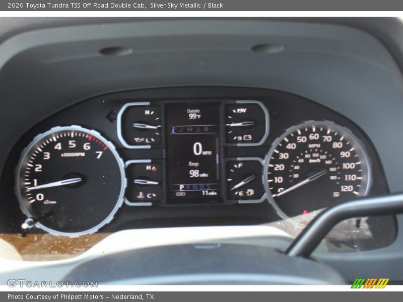  2020 Tundra TSS Off Road Double Cab TSS Off Road Double Cab Gauges