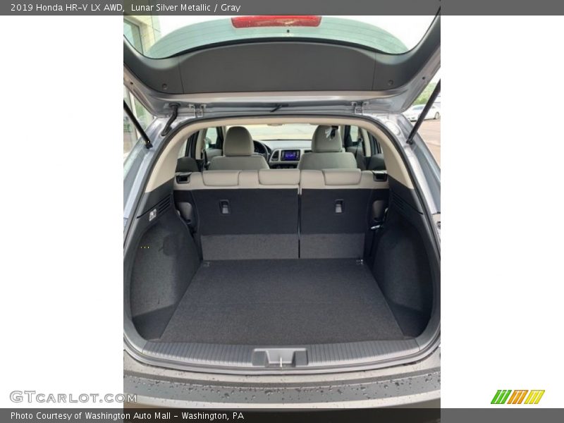 Lunar Silver Metallic / Gray 2019 Honda HR-V LX AWD