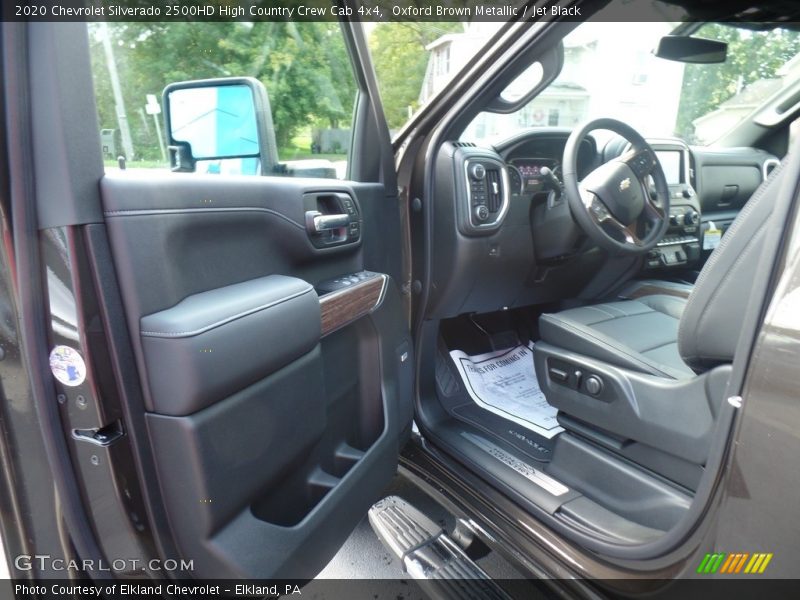 Oxford Brown Metallic / Jet Black 2020 Chevrolet Silverado 2500HD High Country Crew Cab 4x4