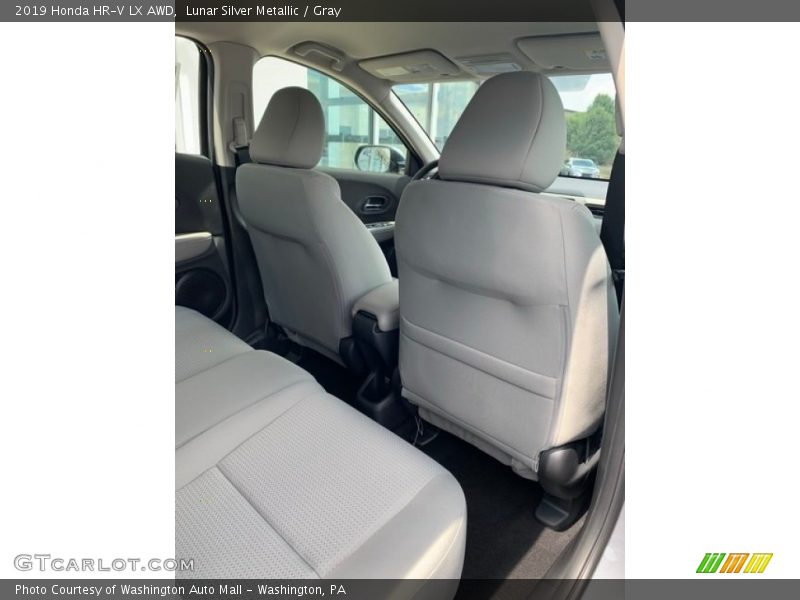 Lunar Silver Metallic / Gray 2019 Honda HR-V LX AWD