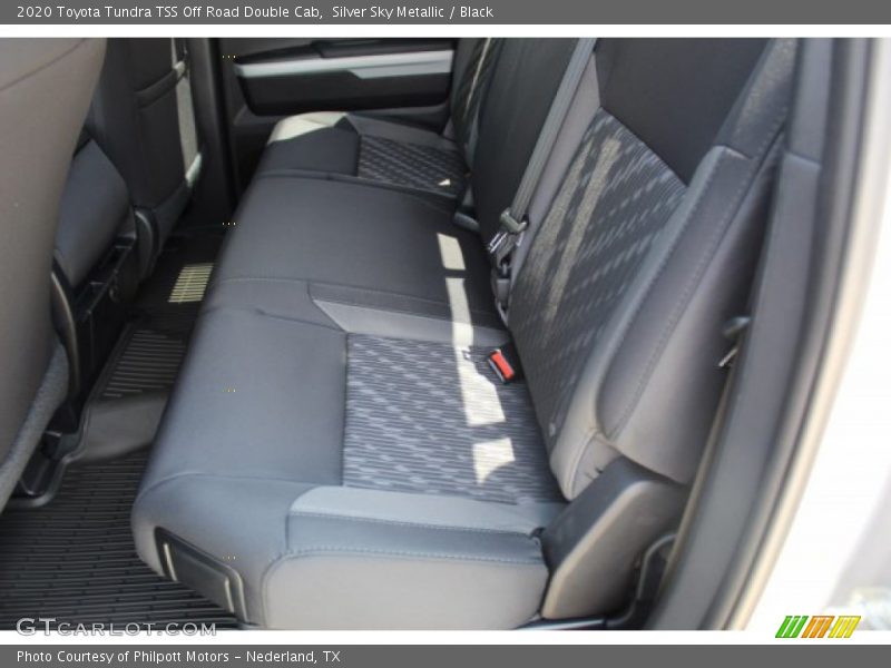 Rear Seat of 2020 Tundra TSS Off Road Double Cab