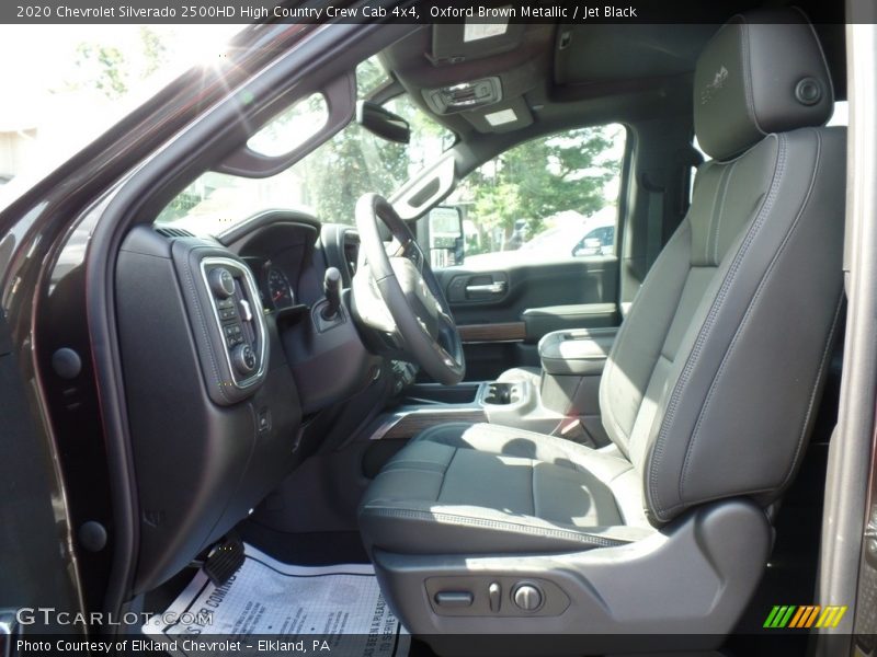Oxford Brown Metallic / Jet Black 2020 Chevrolet Silverado 2500HD High Country Crew Cab 4x4