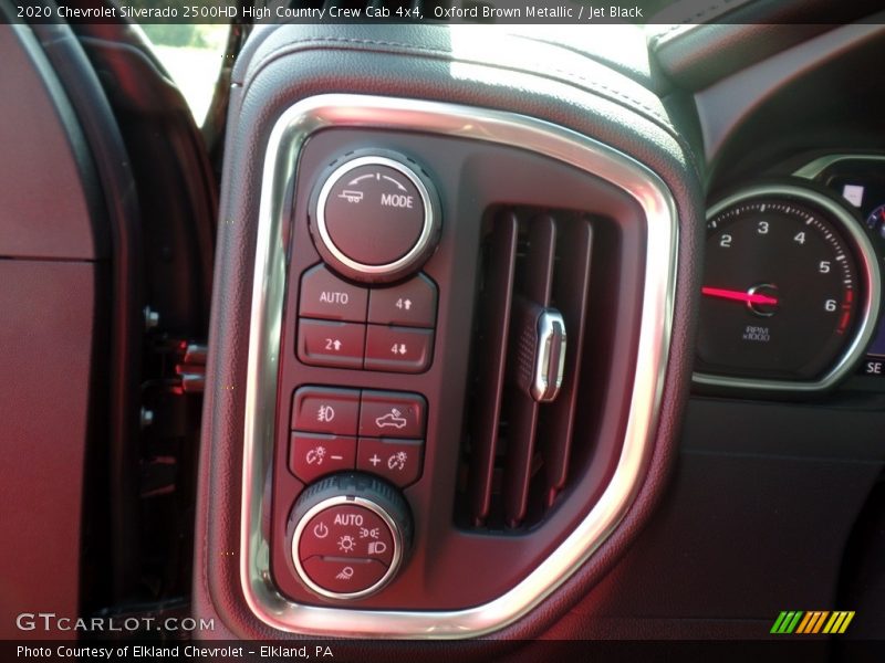 Oxford Brown Metallic / Jet Black 2020 Chevrolet Silverado 2500HD High Country Crew Cab 4x4