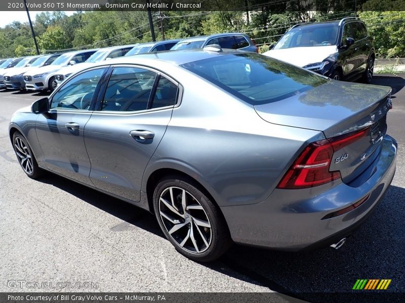 Osmium Gray Metallic / Charcoal 2020 Volvo S60 T5 Momentum