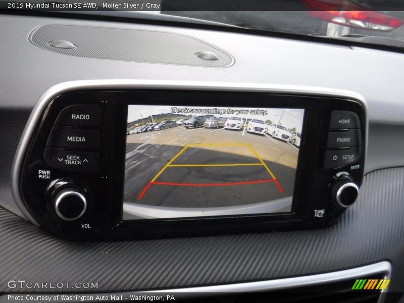 Molten Silver / Gray 2019 Hyundai Tucson SE AWD