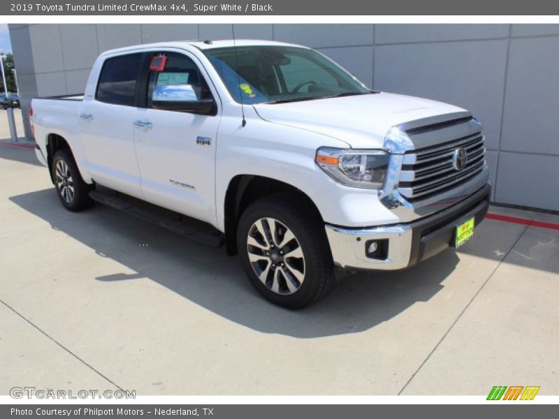Super White / Black 2019 Toyota Tundra Limited CrewMax 4x4