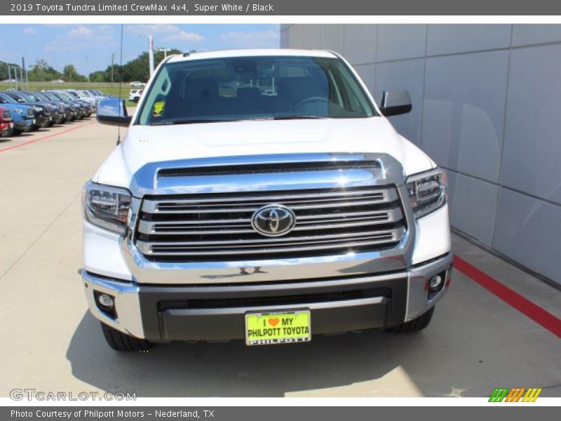 Super White / Black 2019 Toyota Tundra Limited CrewMax 4x4