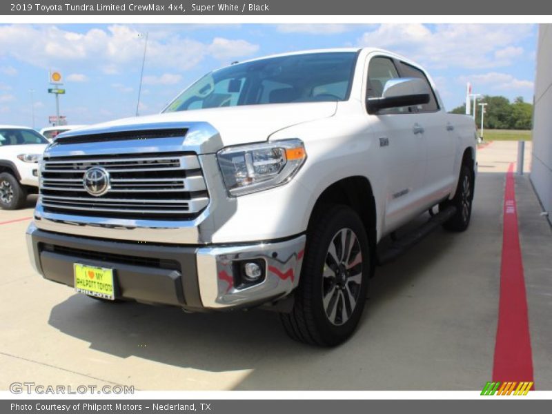 Super White / Black 2019 Toyota Tundra Limited CrewMax 4x4