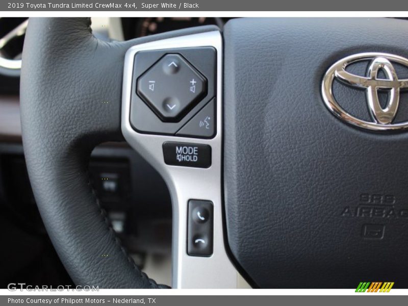 Super White / Black 2019 Toyota Tundra Limited CrewMax 4x4