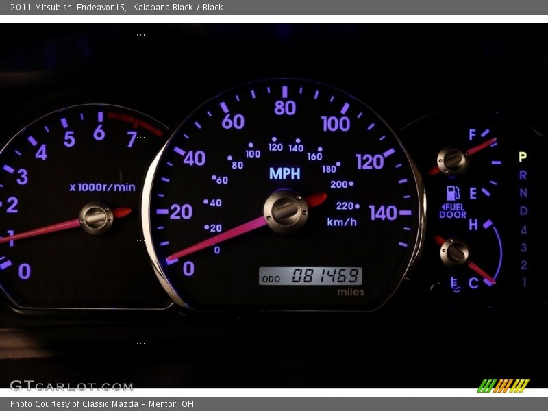 Kalapana Black / Black 2011 Mitsubishi Endeavor LS