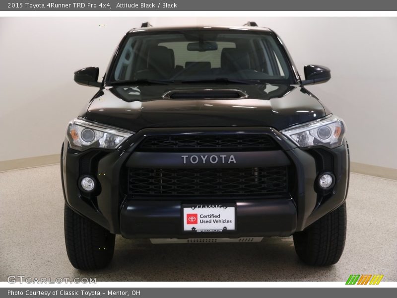 Attitude Black / Black 2015 Toyota 4Runner TRD Pro 4x4