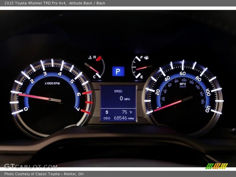 Attitude Black / Black 2015 Toyota 4Runner TRD Pro 4x4