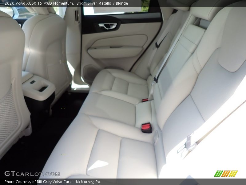 Rear Seat of 2020 XC60 T5 AWD Momentum