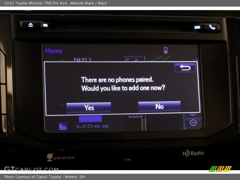 Attitude Black / Black 2015 Toyota 4Runner TRD Pro 4x4