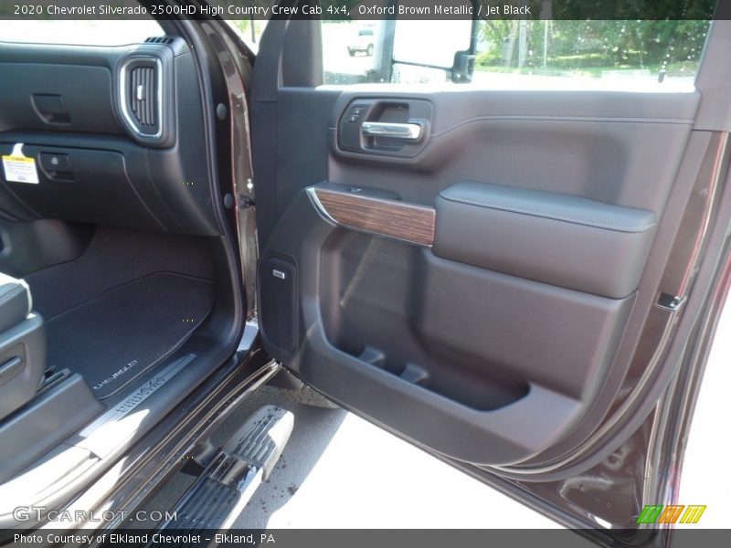 Oxford Brown Metallic / Jet Black 2020 Chevrolet Silverado 2500HD High Country Crew Cab 4x4