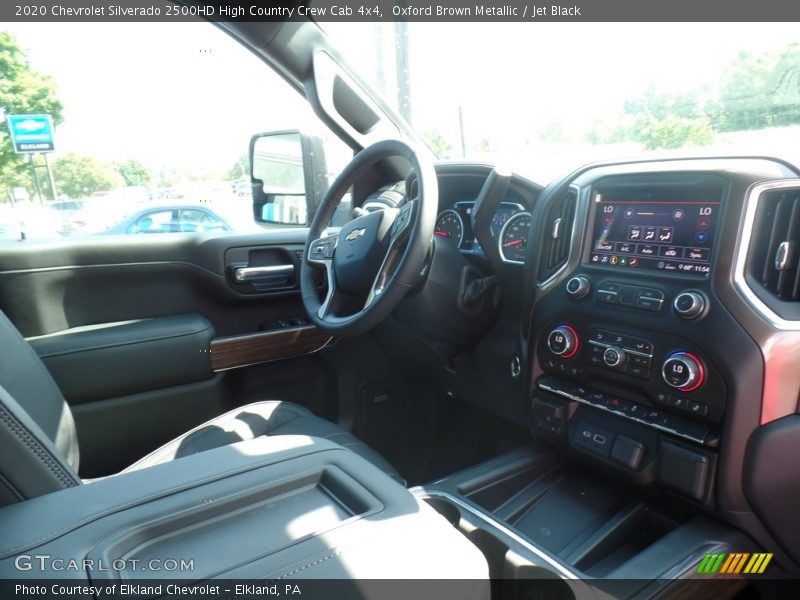 Oxford Brown Metallic / Jet Black 2020 Chevrolet Silverado 2500HD High Country Crew Cab 4x4