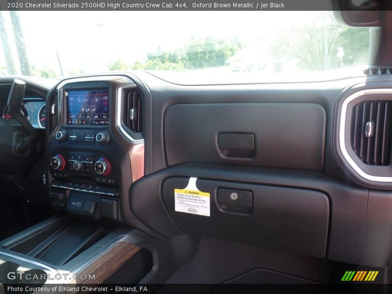 Oxford Brown Metallic / Jet Black 2020 Chevrolet Silverado 2500HD High Country Crew Cab 4x4