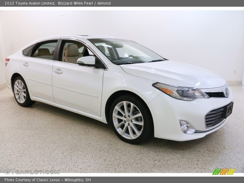 Blizzard White Pearl / Almond 2013 Toyota Avalon Limited