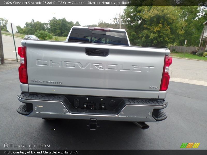 Silver Ice Metallic / Jet Black 2020 Chevrolet Silverado 2500HD LTZ Crew Cab 4x4
