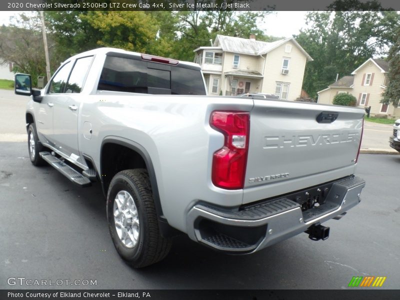 Silver Ice Metallic / Jet Black 2020 Chevrolet Silverado 2500HD LTZ Crew Cab 4x4