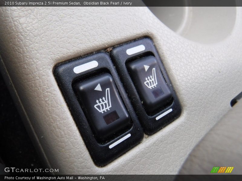 Obsidian Black Pearl / Ivory 2010 Subaru Impreza 2.5i Premium Sedan