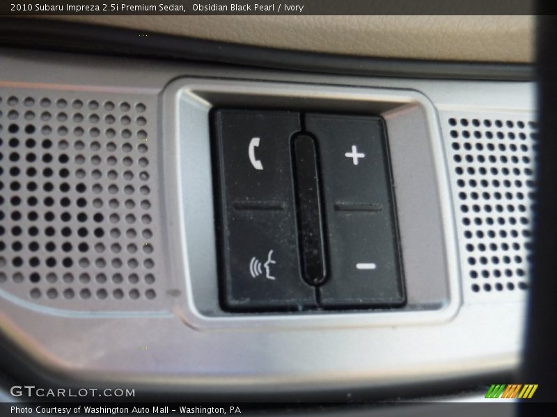 Obsidian Black Pearl / Ivory 2010 Subaru Impreza 2.5i Premium Sedan