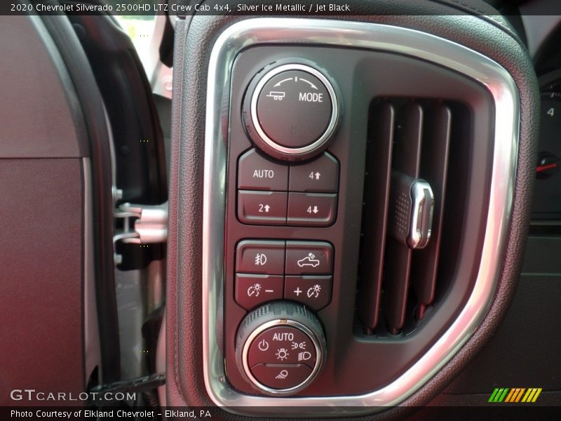 Controls of 2020 Silverado 2500HD LTZ Crew Cab 4x4