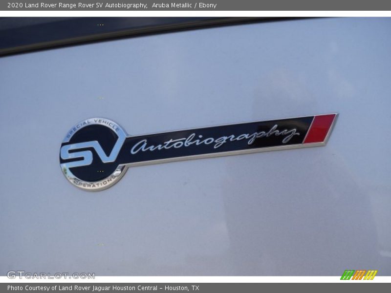  2020 Range Rover SV Autobiography Logo