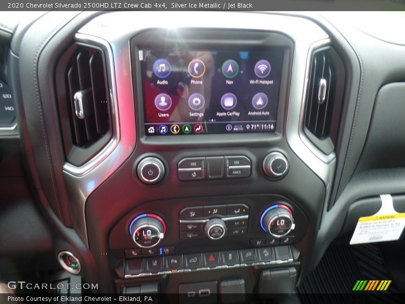 Controls of 2020 Silverado 2500HD LTZ Crew Cab 4x4