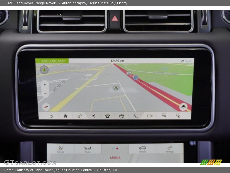 Navigation of 2020 Range Rover SV Autobiography