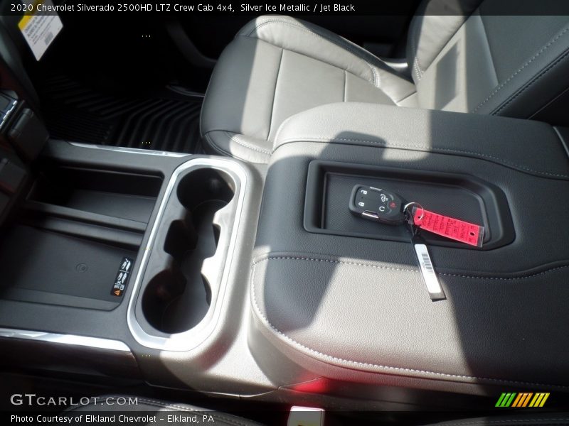 Silver Ice Metallic / Jet Black 2020 Chevrolet Silverado 2500HD LTZ Crew Cab 4x4