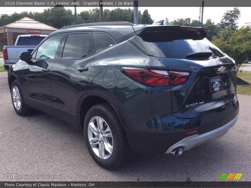Graphite Metallic / Jet Black 2019 Chevrolet Blazer 3.6L Leather AWD
