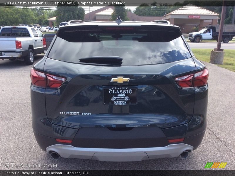 Graphite Metallic / Jet Black 2019 Chevrolet Blazer 3.6L Leather AWD