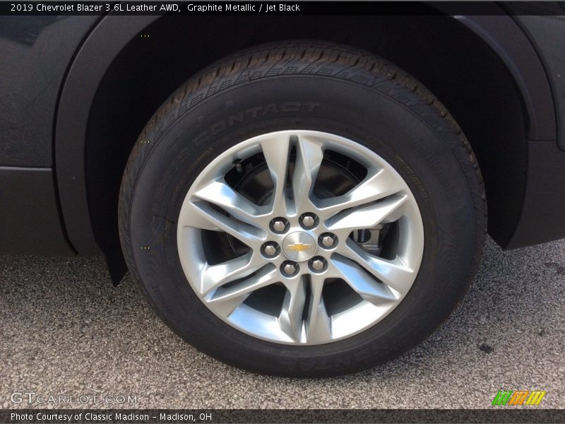 Graphite Metallic / Jet Black 2019 Chevrolet Blazer 3.6L Leather AWD