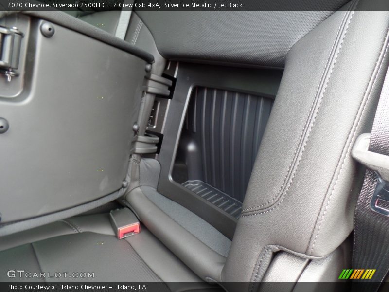Silver Ice Metallic / Jet Black 2020 Chevrolet Silverado 2500HD LTZ Crew Cab 4x4