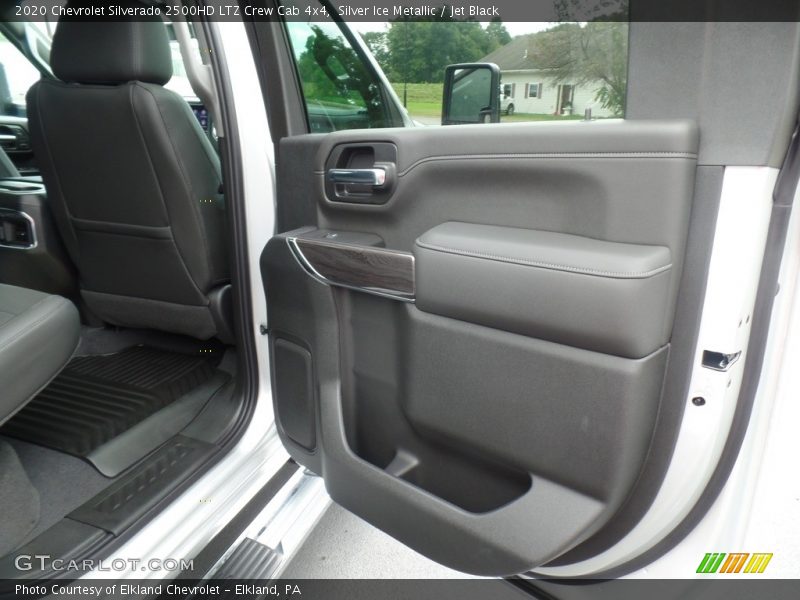 Silver Ice Metallic / Jet Black 2020 Chevrolet Silverado 2500HD LTZ Crew Cab 4x4