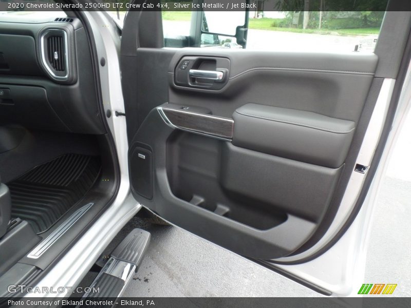 Silver Ice Metallic / Jet Black 2020 Chevrolet Silverado 2500HD LTZ Crew Cab 4x4