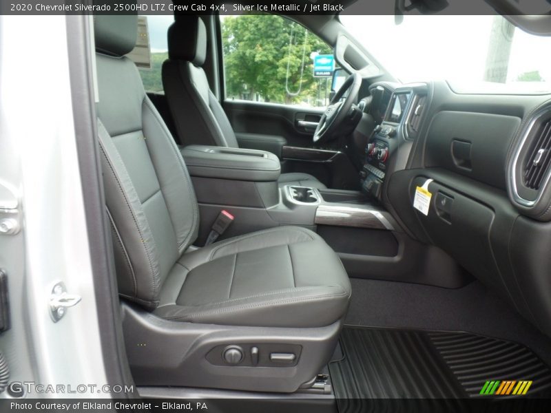 Silver Ice Metallic / Jet Black 2020 Chevrolet Silverado 2500HD LTZ Crew Cab 4x4