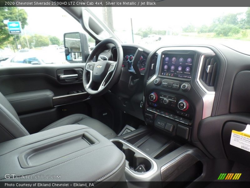 Silver Ice Metallic / Jet Black 2020 Chevrolet Silverado 2500HD LTZ Crew Cab 4x4